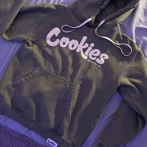 Cookies Olive Green Men’s Hoodie